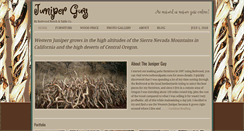 Desktop Screenshot of juniperguy.com